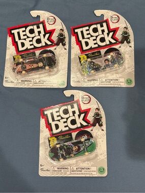 Teck Deck x Demon Slayer bundle of 3